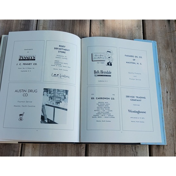 Vintage Yearbook 1956 Presbyterian Junior College - Picture 8 of 10